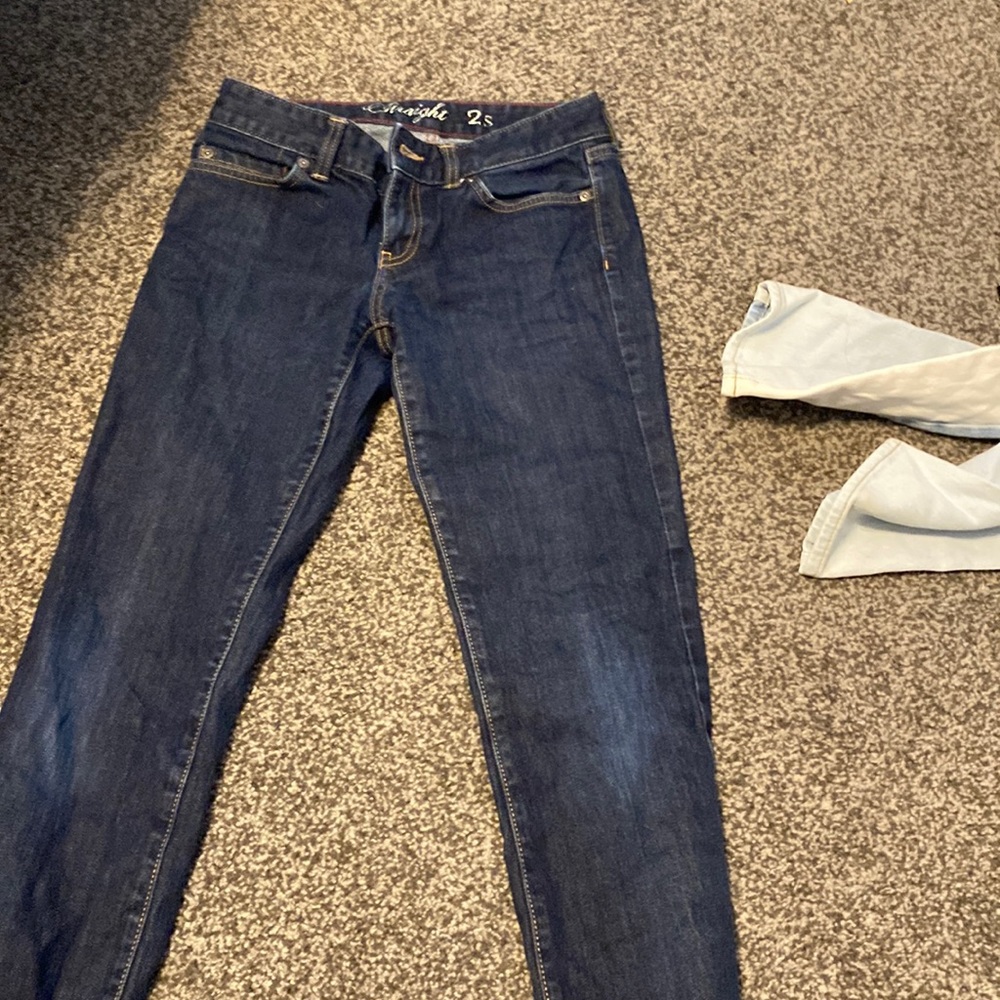 Tommy Hilfiger straight leg, low rise jeans